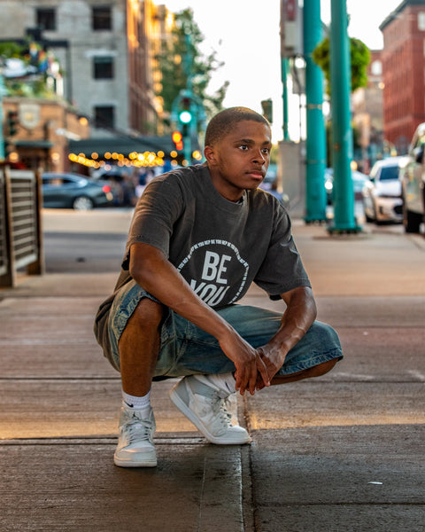 Rep Be You Logo Heavy Weight Unisex Tee