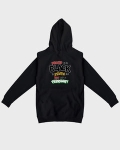 Proud To Be Black 24/7/365 Men's Pullover Hoodie