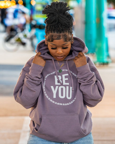BE YOU Logo Men's Pullover Hoodie